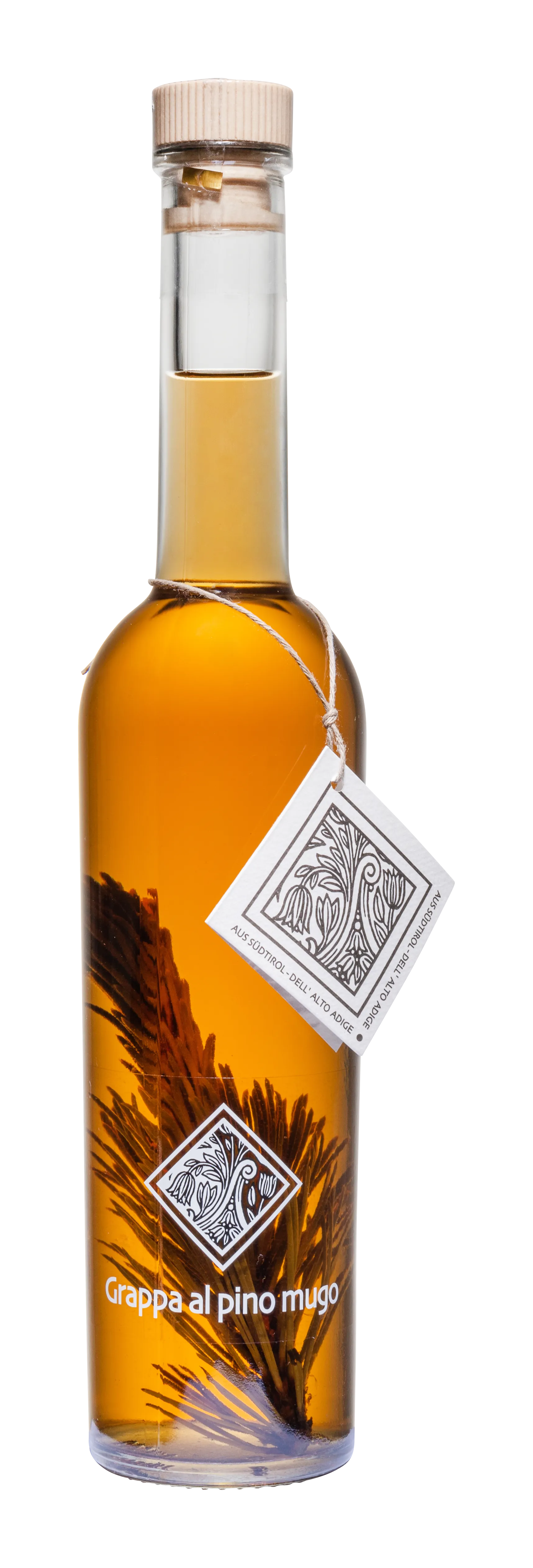 Grappa with bog pine