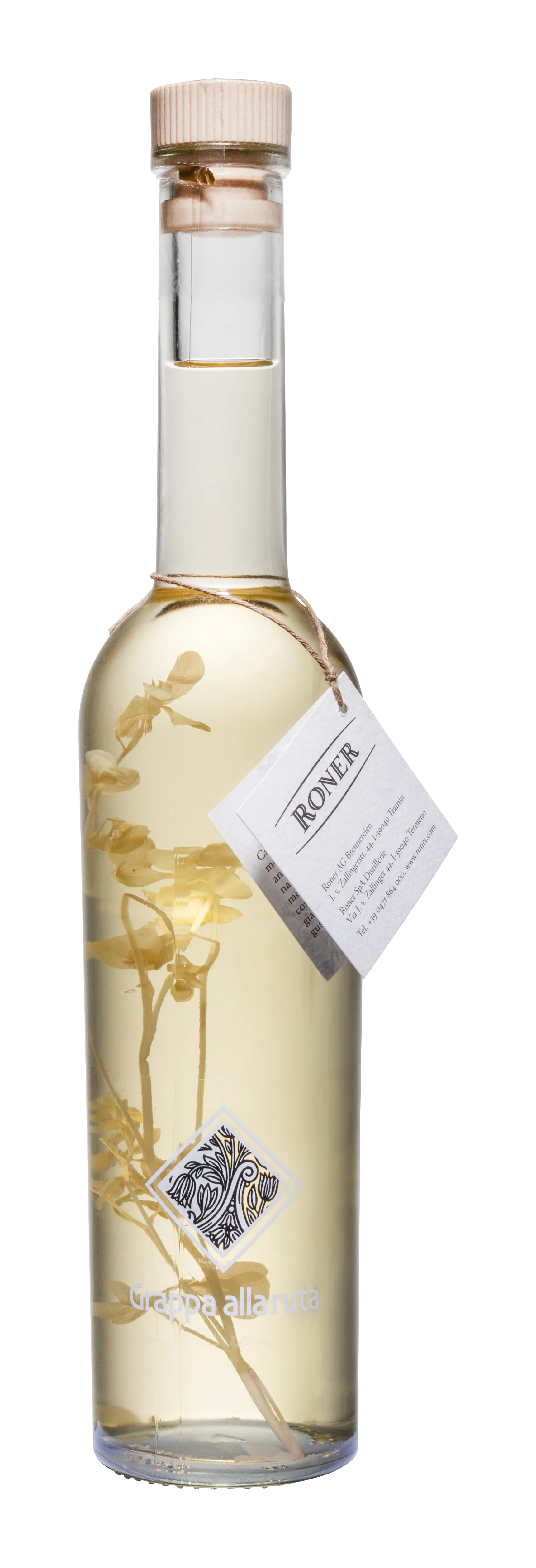 Grappa with rue